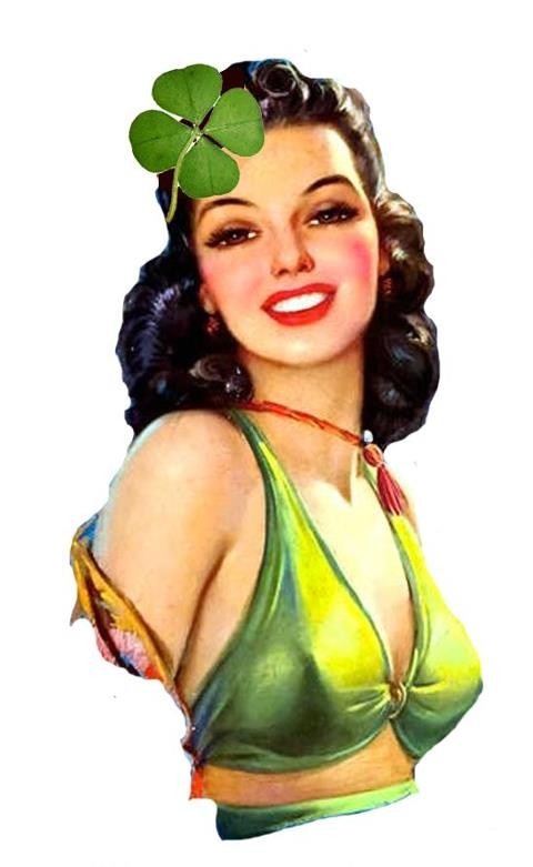 St. Patty's Pin-up Girl
